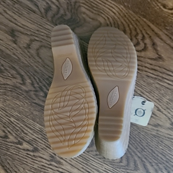 Born Nola leather platform clogs -10 - Picture 5 of 8